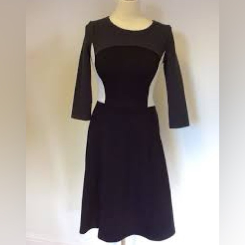 Boden Curve Flare Dress in Textured  WW113 Size US 12R - Picture 7 of 12